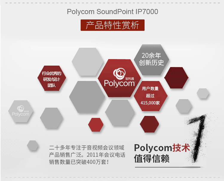 宝利通Polycom SoundStation IP6000