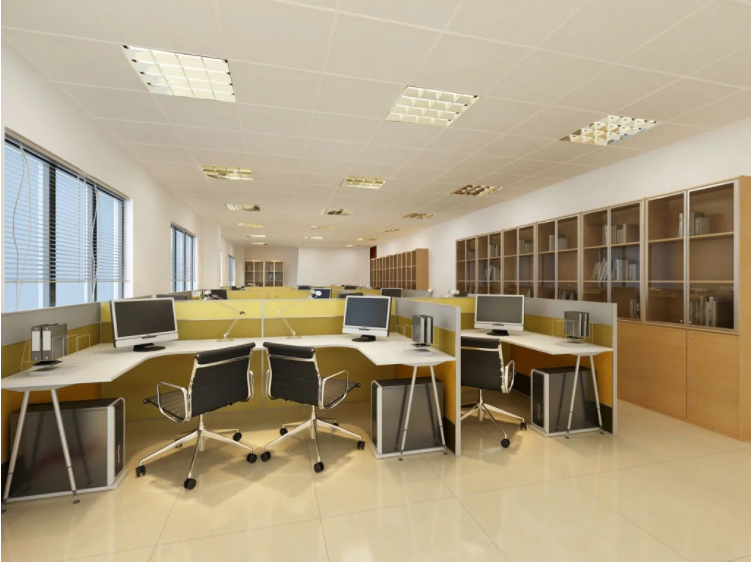 办公会议室装修灯光、墙面设计有哪些要求?(图1)